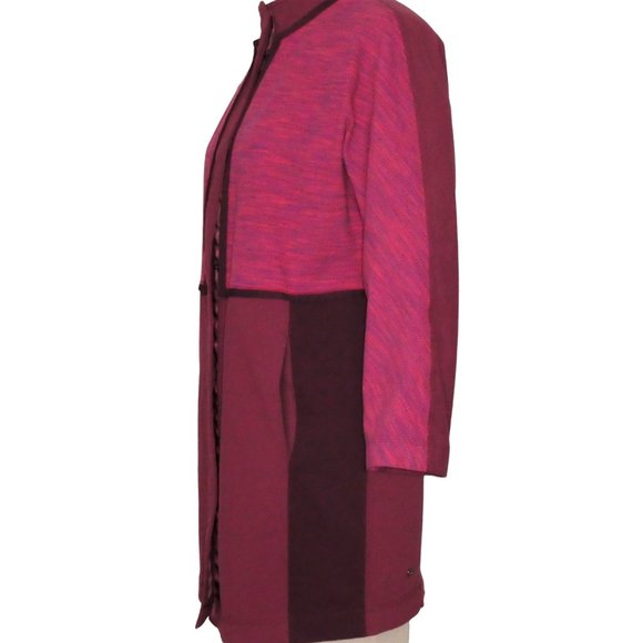 Lululemon Cocoon Bumble Rust Berry Car Coat Size S - Picture 3 of 10